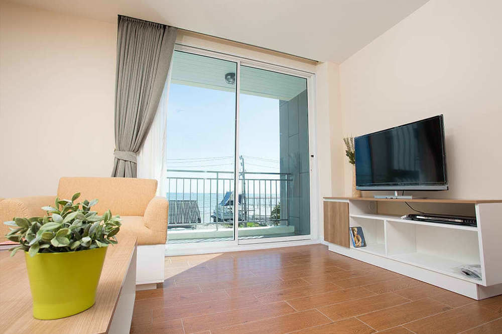 Bbg Seaside Luxurious Service Apartment Bangsaen Exteriér fotografie
